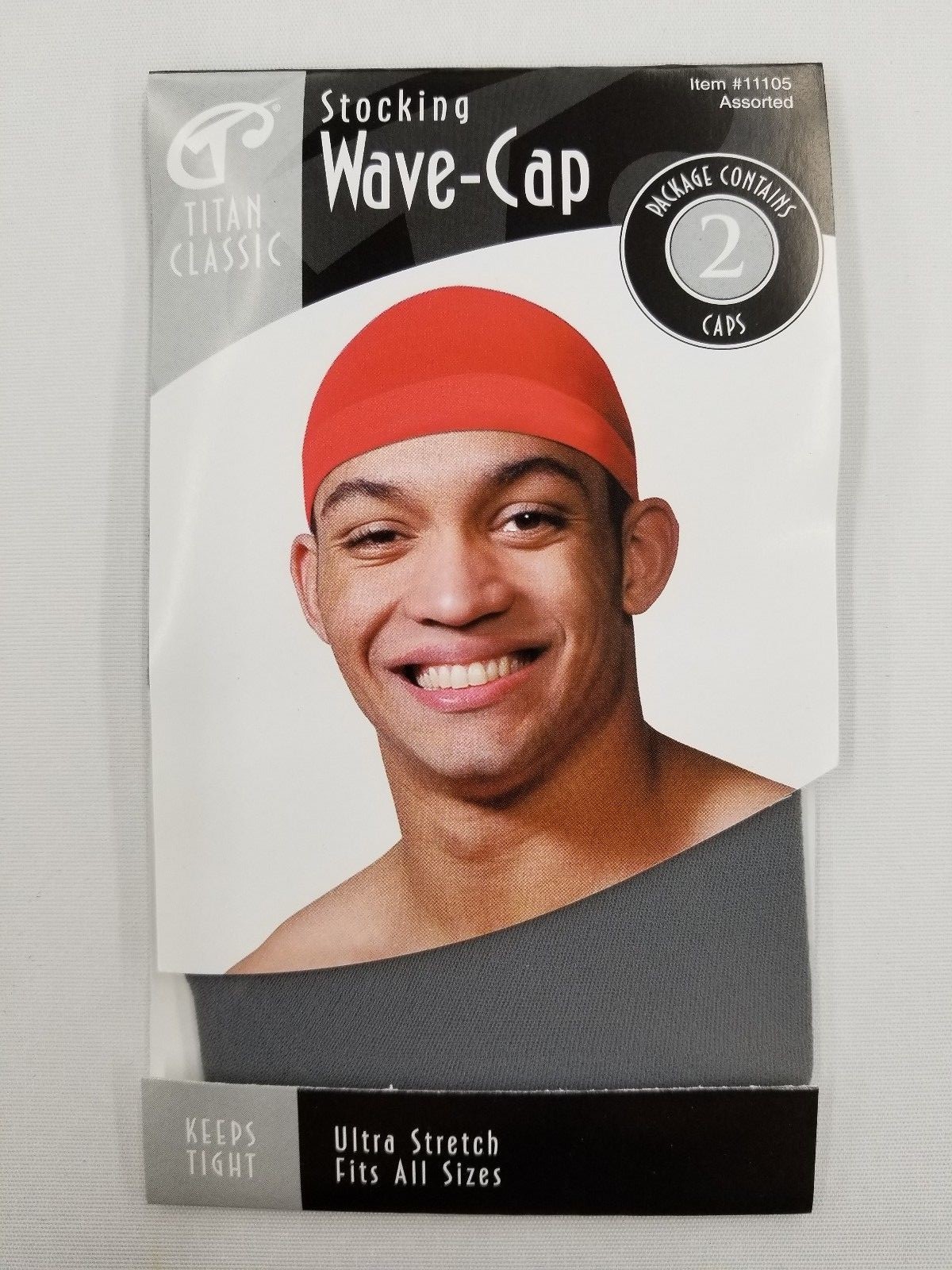 2 Packs Men And Women Titan Classic Stocking Wave Cap #11105