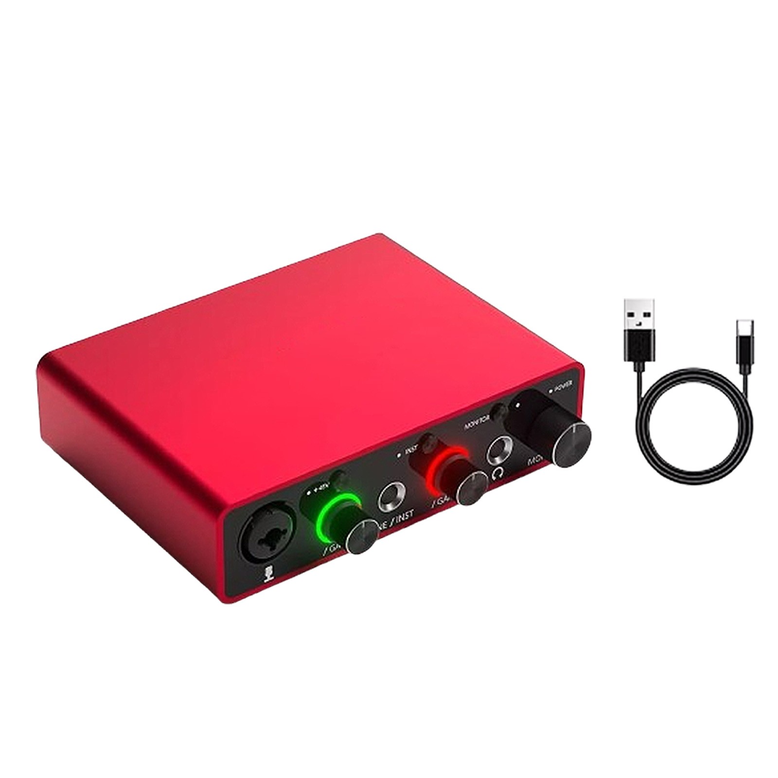 Gen USB Audio Interface with USB-C&Phantom Power (3rd Generation)