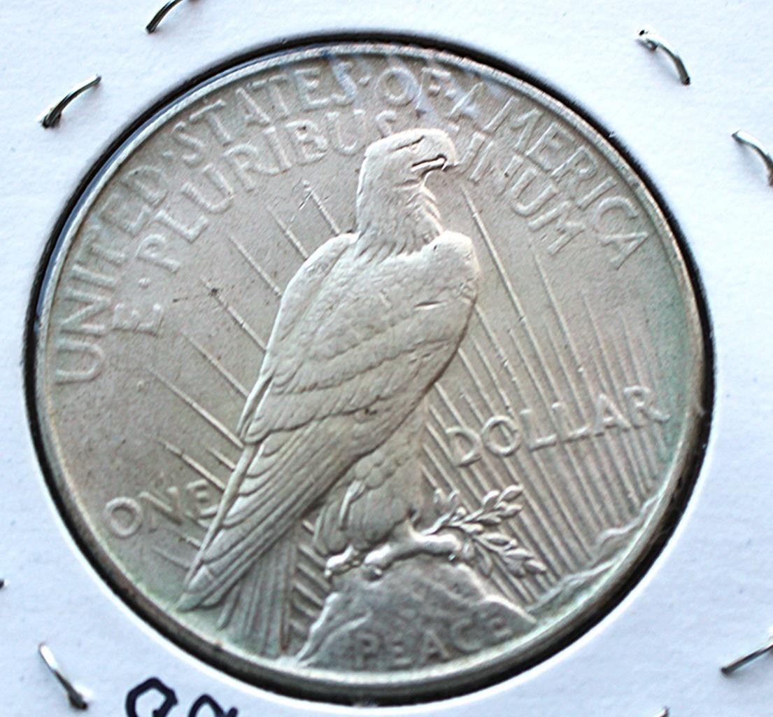 1934 P PEACE SILVER DOLLAR - SCARCE DATE - LOW MINTAGE! (Ref # PD-99)