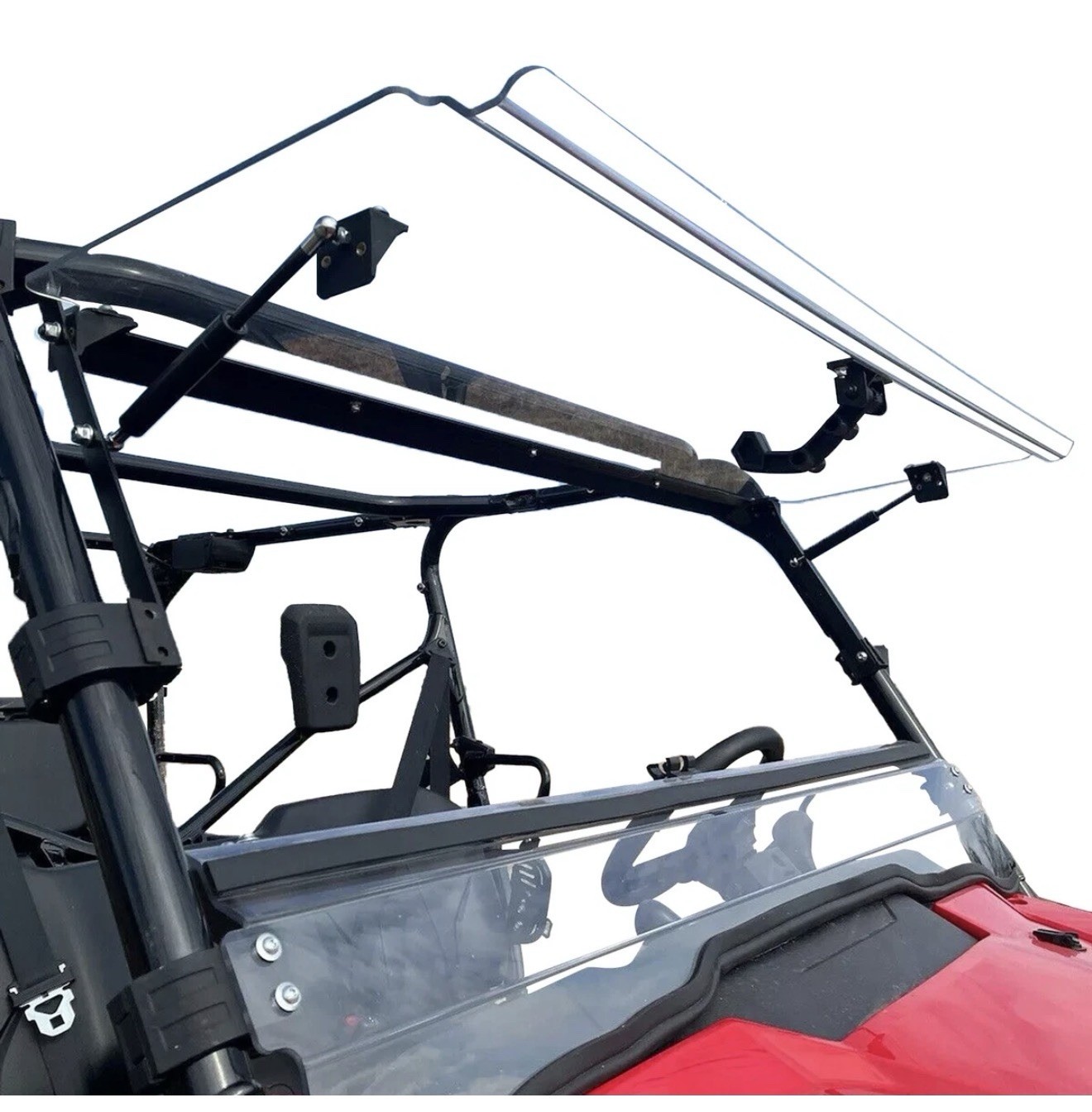 For Honda Pioneer 1000 /1000-5 UTV Flip Windshield 2016-2025 w/Gas Spring