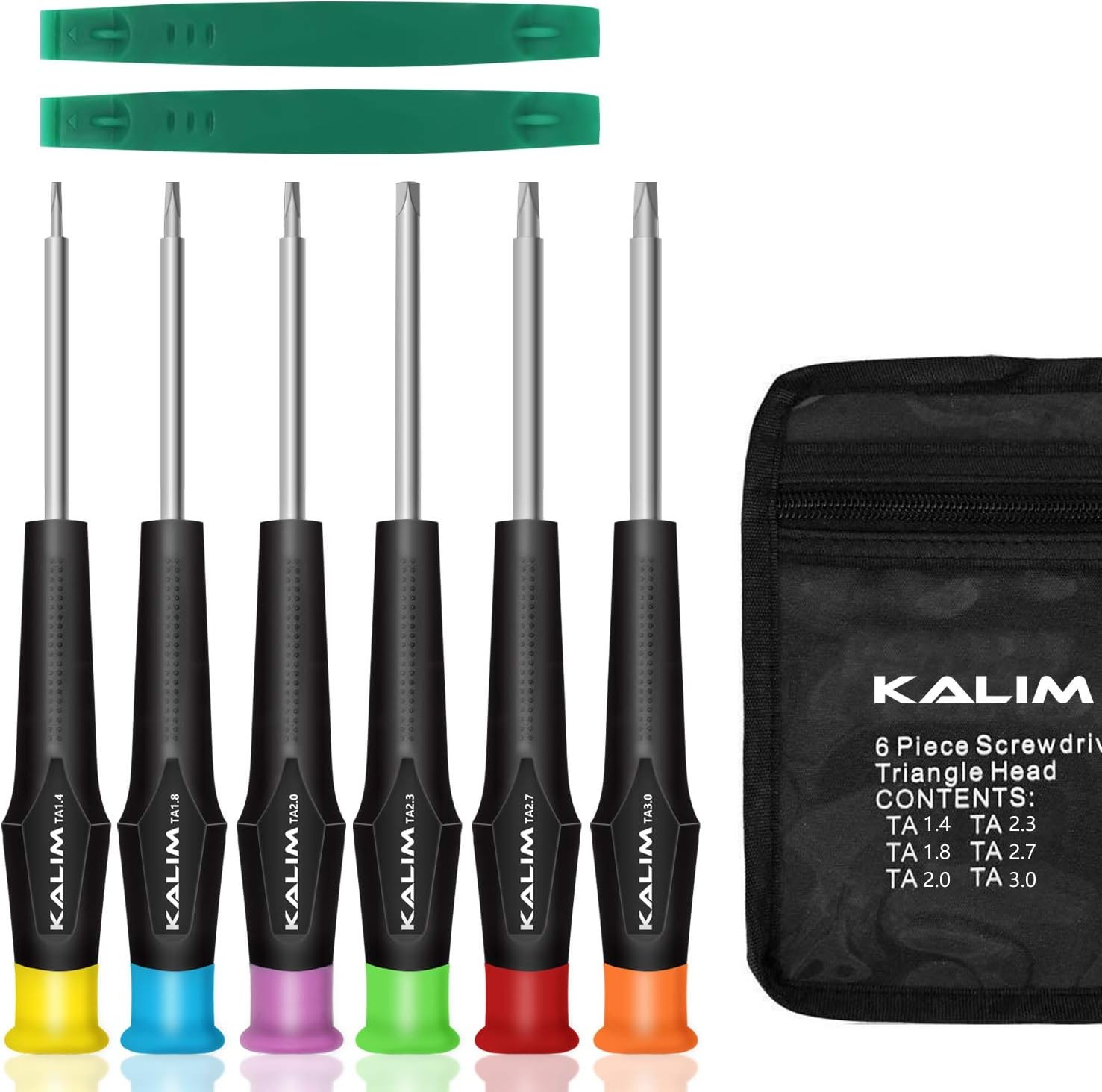 KALIM Triangle Head Screwdriver Set, 6 PCS Repair Insulation Set, Triangle Drive