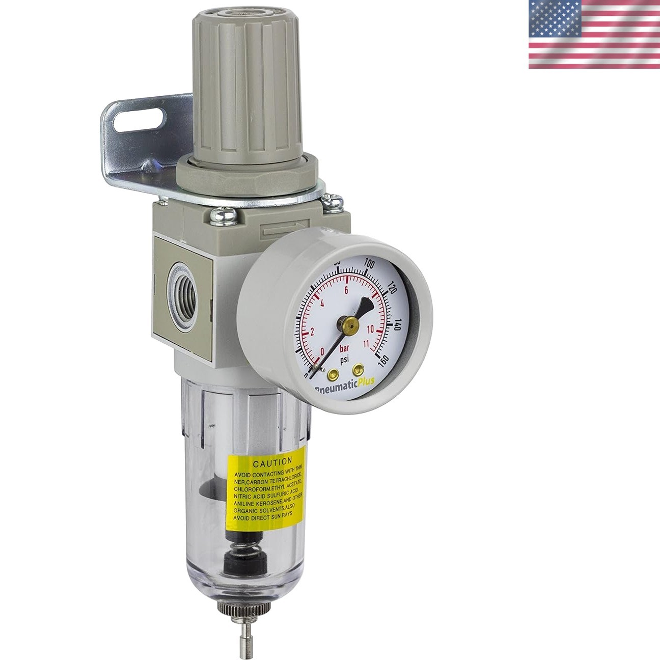 N02BG Air Filter Regulator Combo - 1  , Easy Maintenance Design
