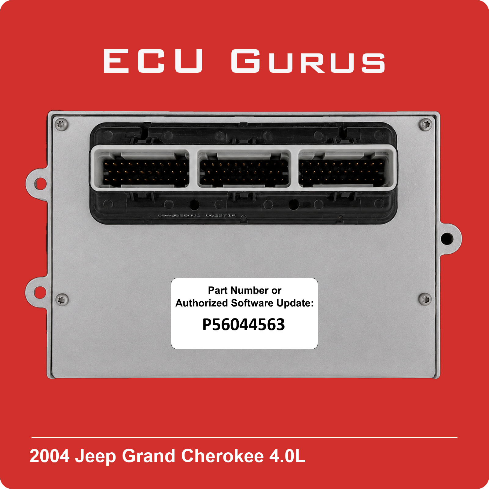 2004 Jeep Grand Cherokee 4.0L Engine Computer P56044563 "VIN Programmed" ECM ECU