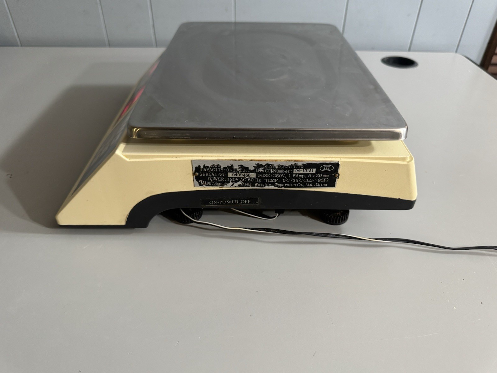 Penn Scale Tabletop Capacity: 0~30x0.01lb CM-101 - MINT CONDITION
