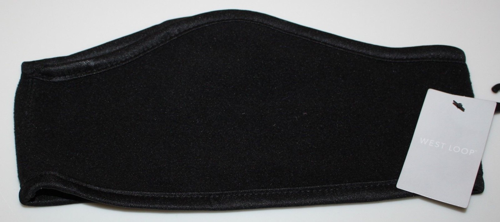 West Loop Ear Warmer Headband Womens One Size Black Soft Fleece Winter Earwarmer