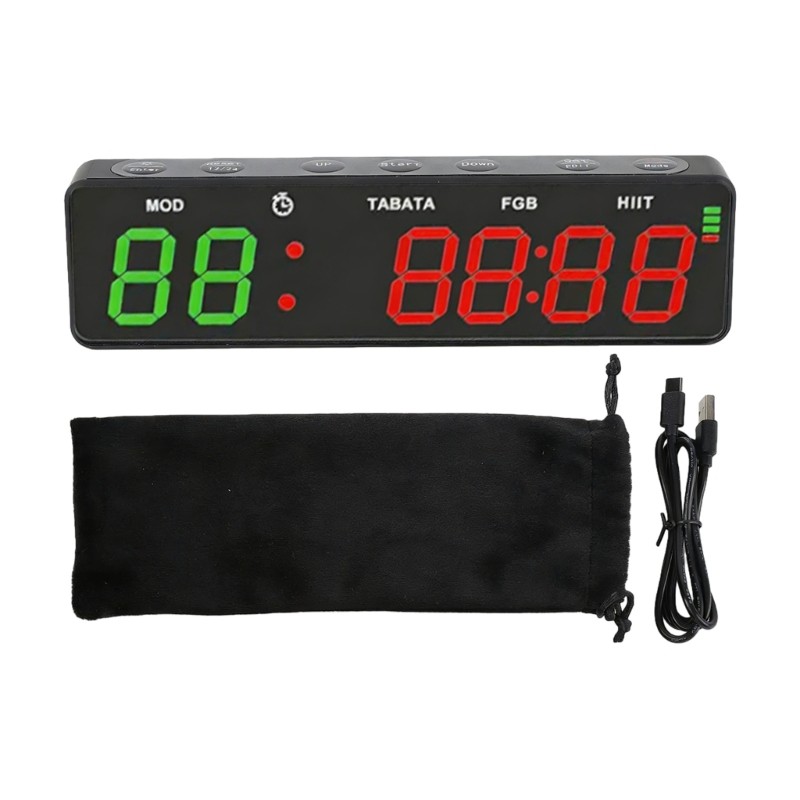 Portable Exercise Timer For Interval Workouts And Daily Use