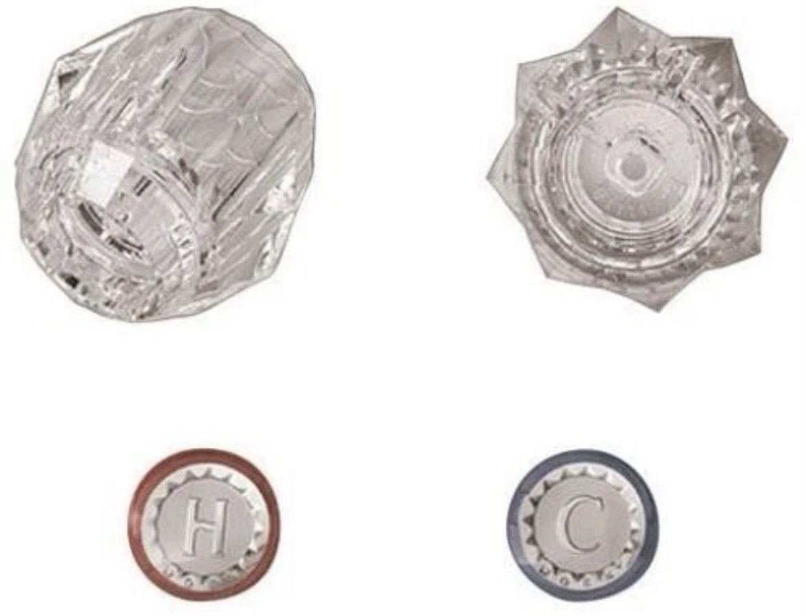 MOEN 98026 Chateau Two Handle Knob Kit
