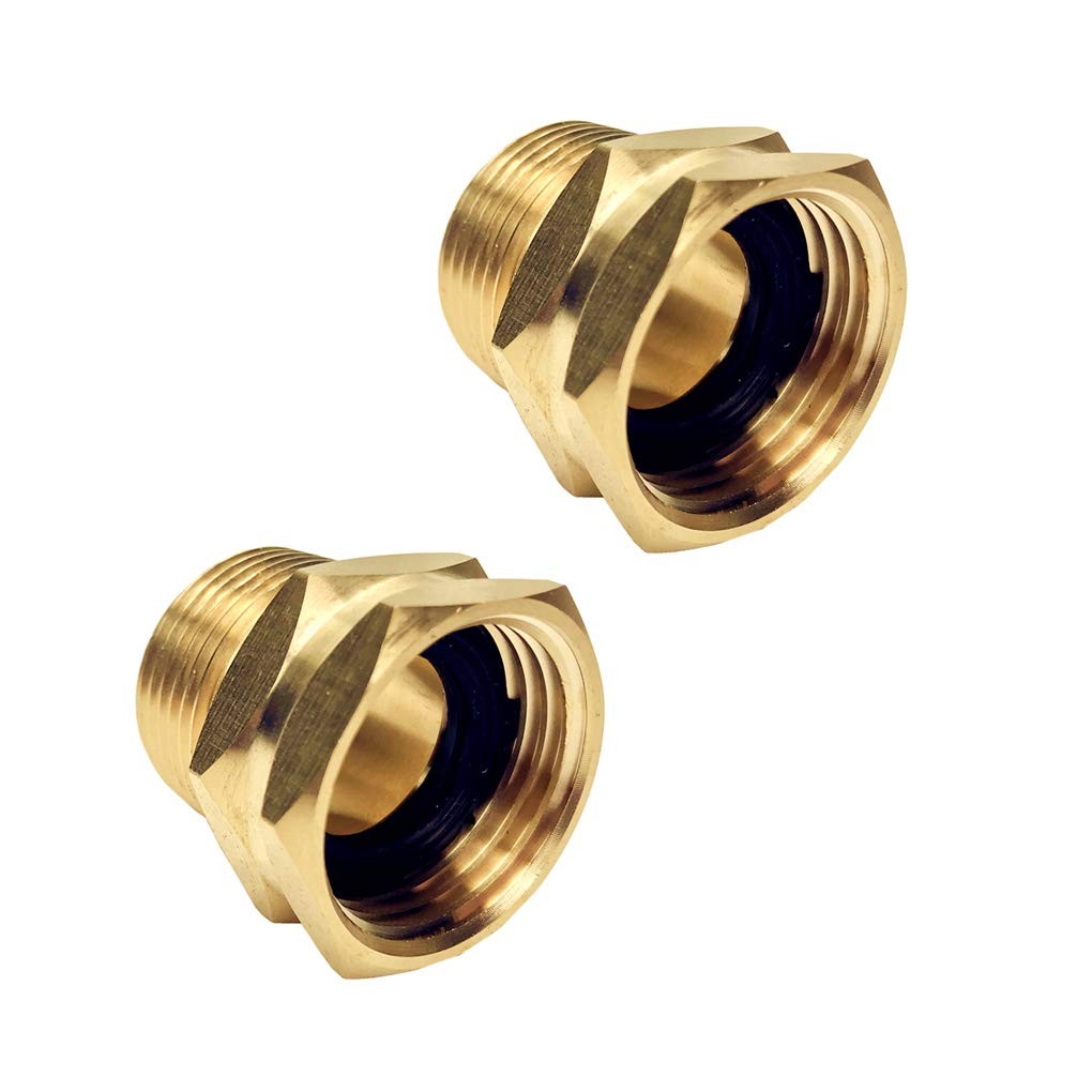 GESHATEN 3/4” GHT Female x NPT 3/4" x Male, Brass