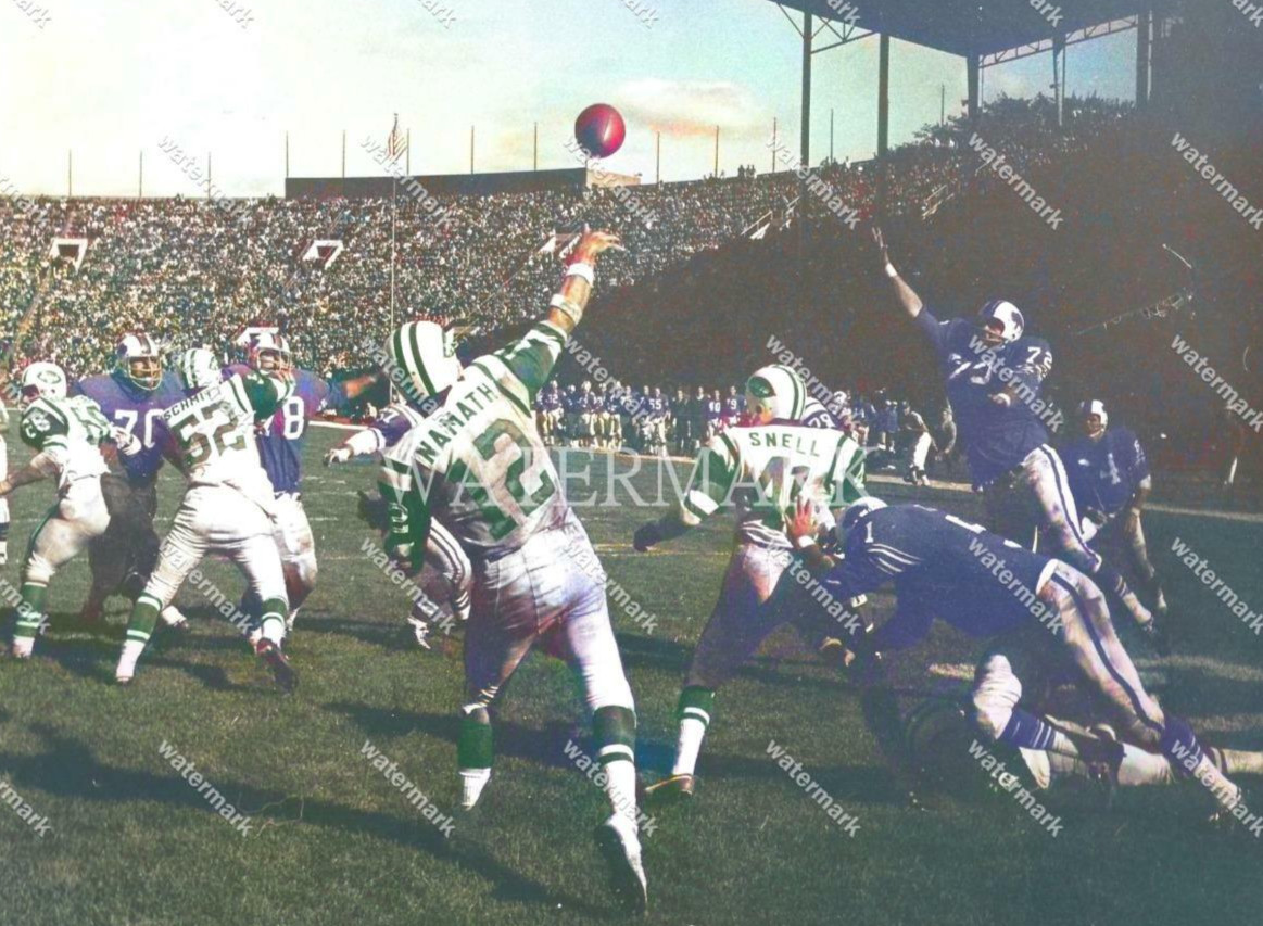 GK977 Joe Namath NY Jets Football 8x10 11x14 16x20 Colorized Photo