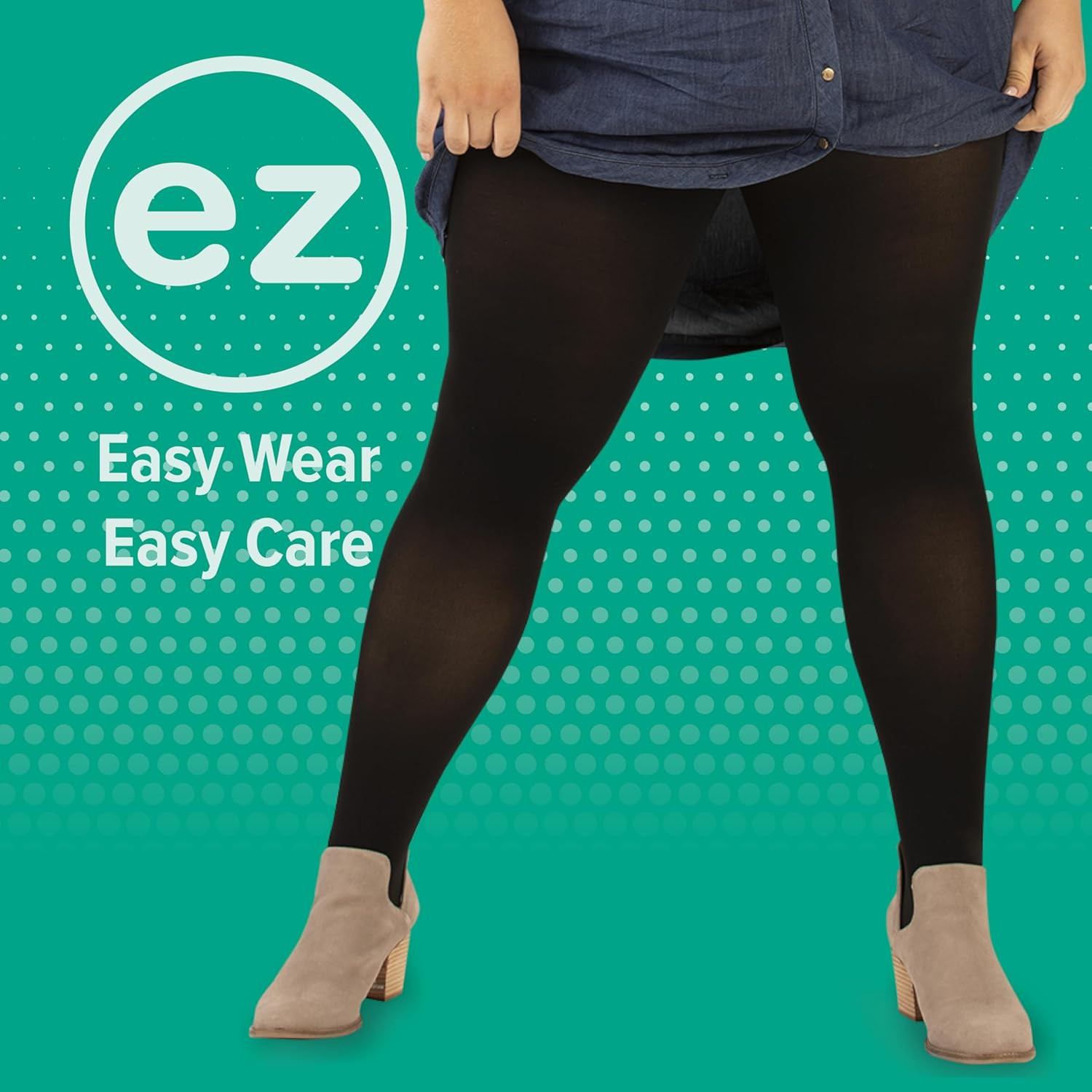 Basic 4412 Thigh-High 30-40 Mmhg Closed Toe Compression Stocking with Silicone T