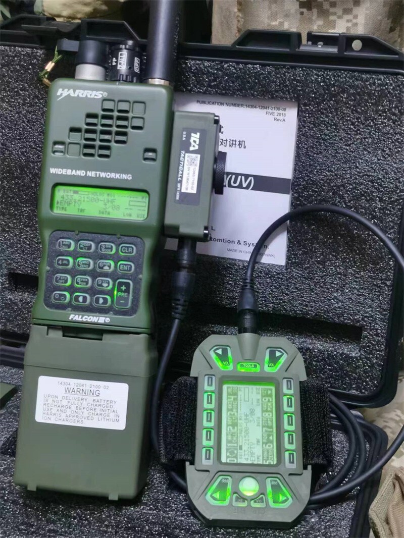 2023 TCA PRC-152A Standard/GPS Ver MULTIBAND Walkie Talkie Radio w/KDU Lot