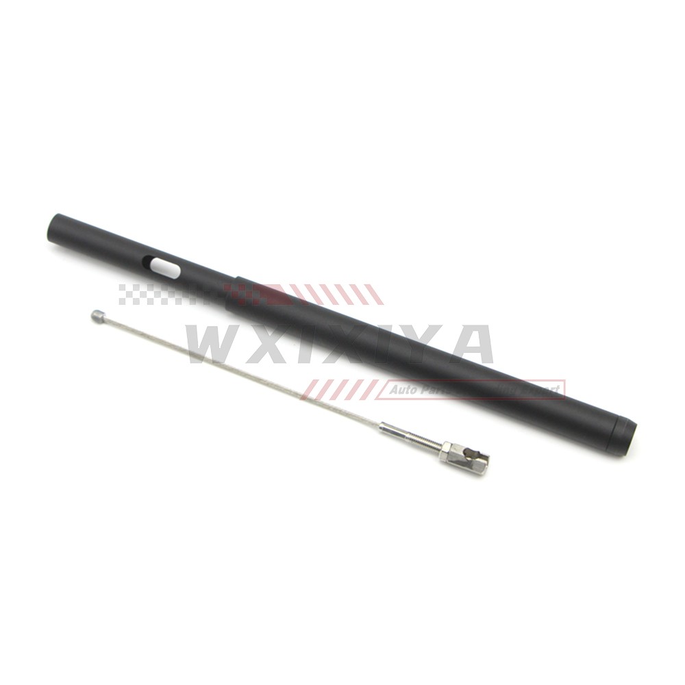 Black 8" Clutch Cable Extension for Harley Softail 2018-23 Touring Dyna 2021-23