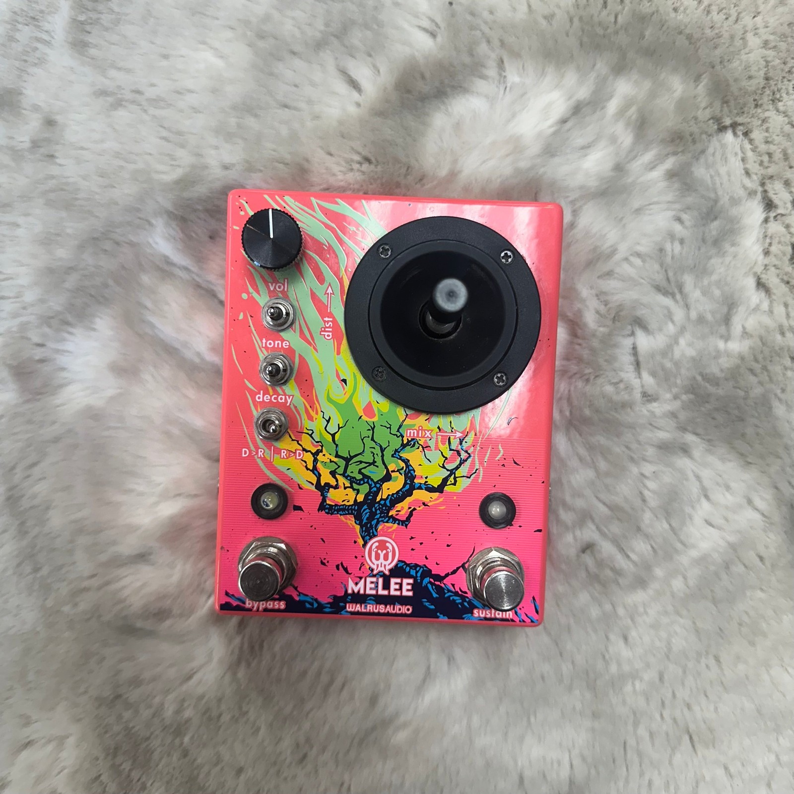 Used Walrus Audio Melee Wall of Noise Reverb Distortion