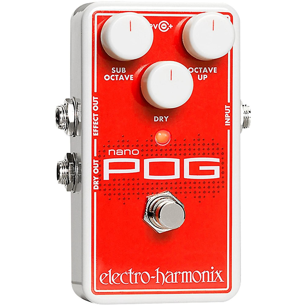 ElectroHarmonix Nano POG Polyphonic Octave Generator Guitar Effects Pedal