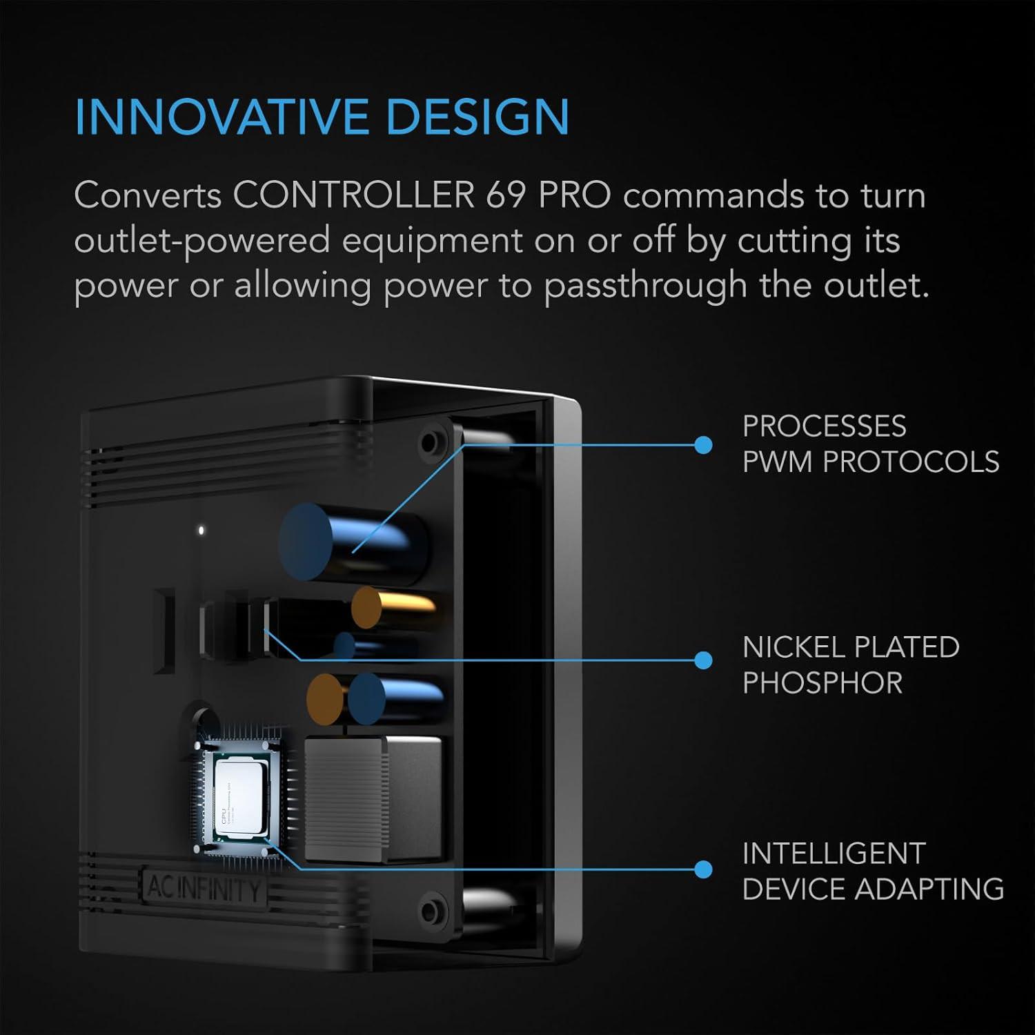UIS Control Plug, Outlet Adapter to Connect UIS Smart Controllers to Outlet Devi