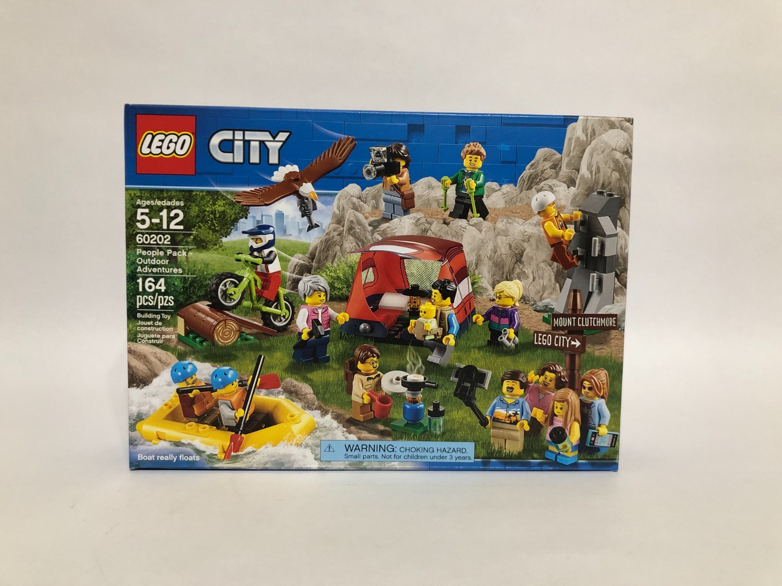 LEGO City 60202 People Pack - Outdoor Adventures - NEW - SEALED - RETIRED