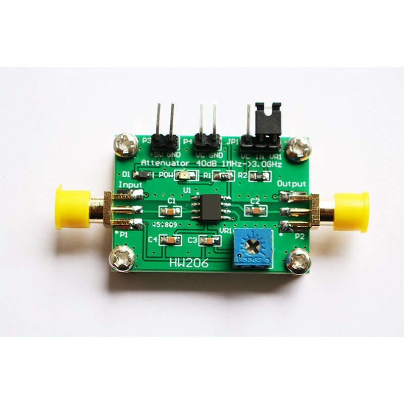 1MHz-3.0GHz HW206 Variable Attenuator Voltage Adjustable RF Attenuator Module