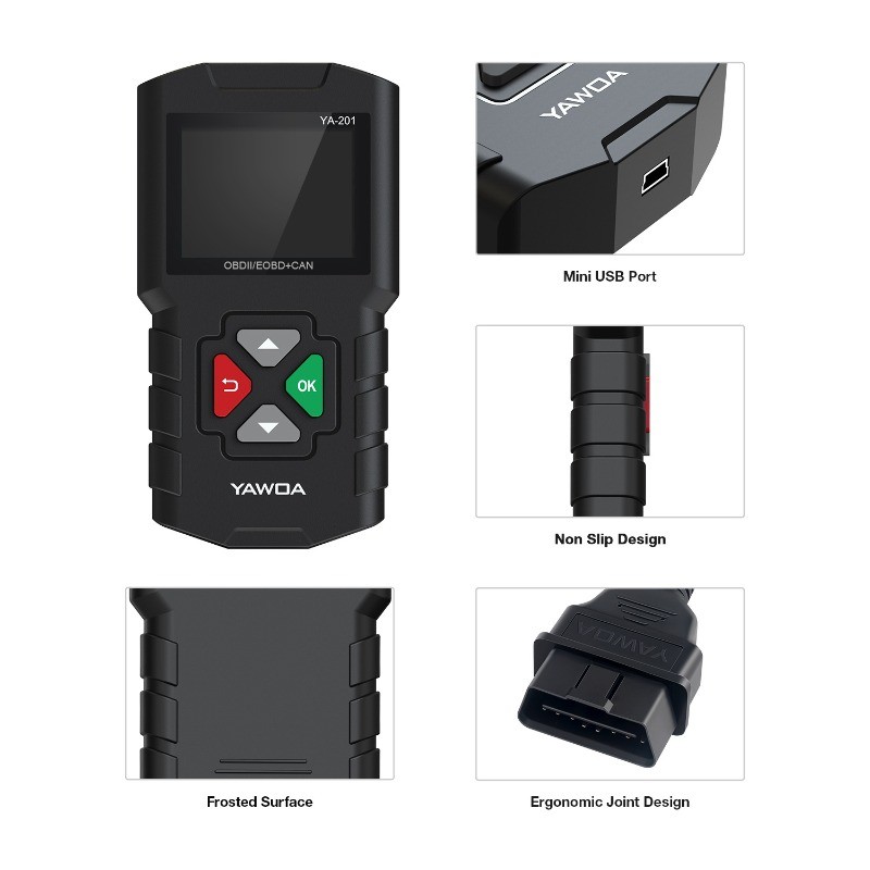 YA201 OBD2 Car Diagnostic Code Reader Fault Scanner Tool Tester Same as CR3001