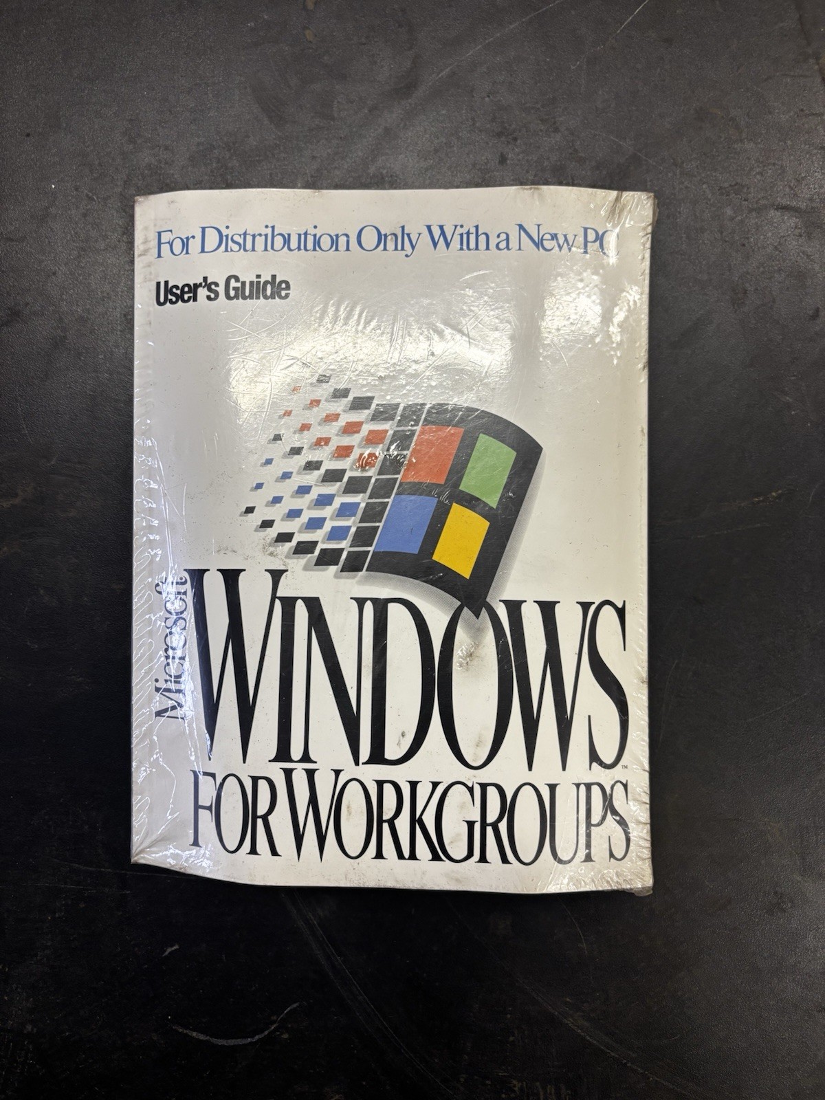 BRAND NEW  Microsoft Windows 3.11 Workgroups PC User's Guide COA with disks 3.5