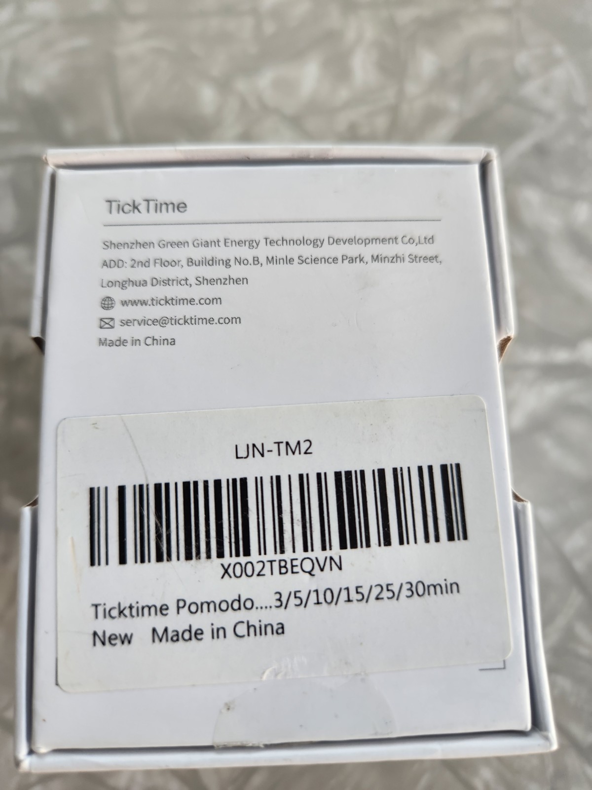 Ticktime Pomodoro Timer, Productivity Gadget, Rechargeable, for ADHD Study/ Work