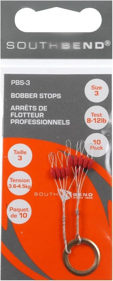 South Bend PBS-3 Pro Bobber Stops - 10 PACK New