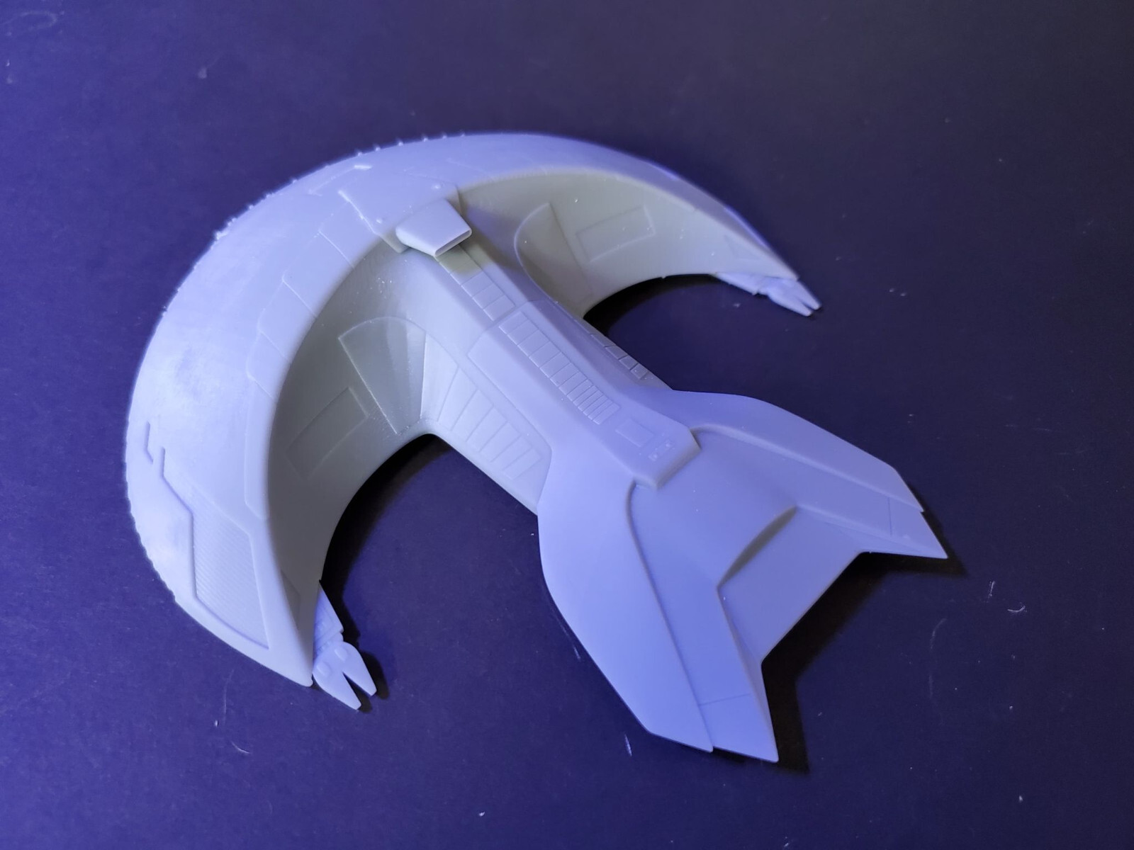 1/2500 scale D'kora class Ferengi Marauder Star Trek 3d printed resin model