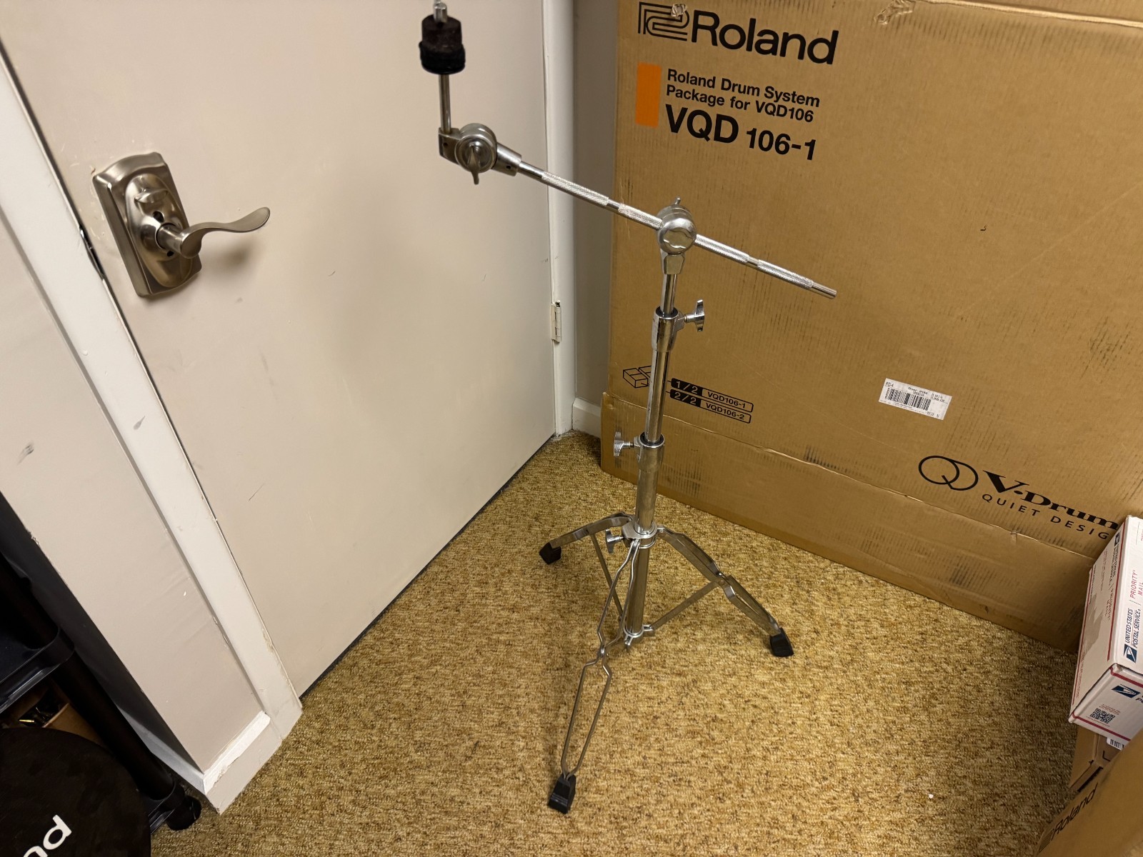 Boom Straight Cymbal Stand - Double Braced - 403026-2