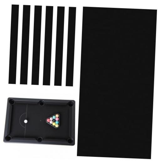 8.5 Feet Pool Table Cloth, 102.4 × 55.1 Inch Black Billiard Cloths Durable