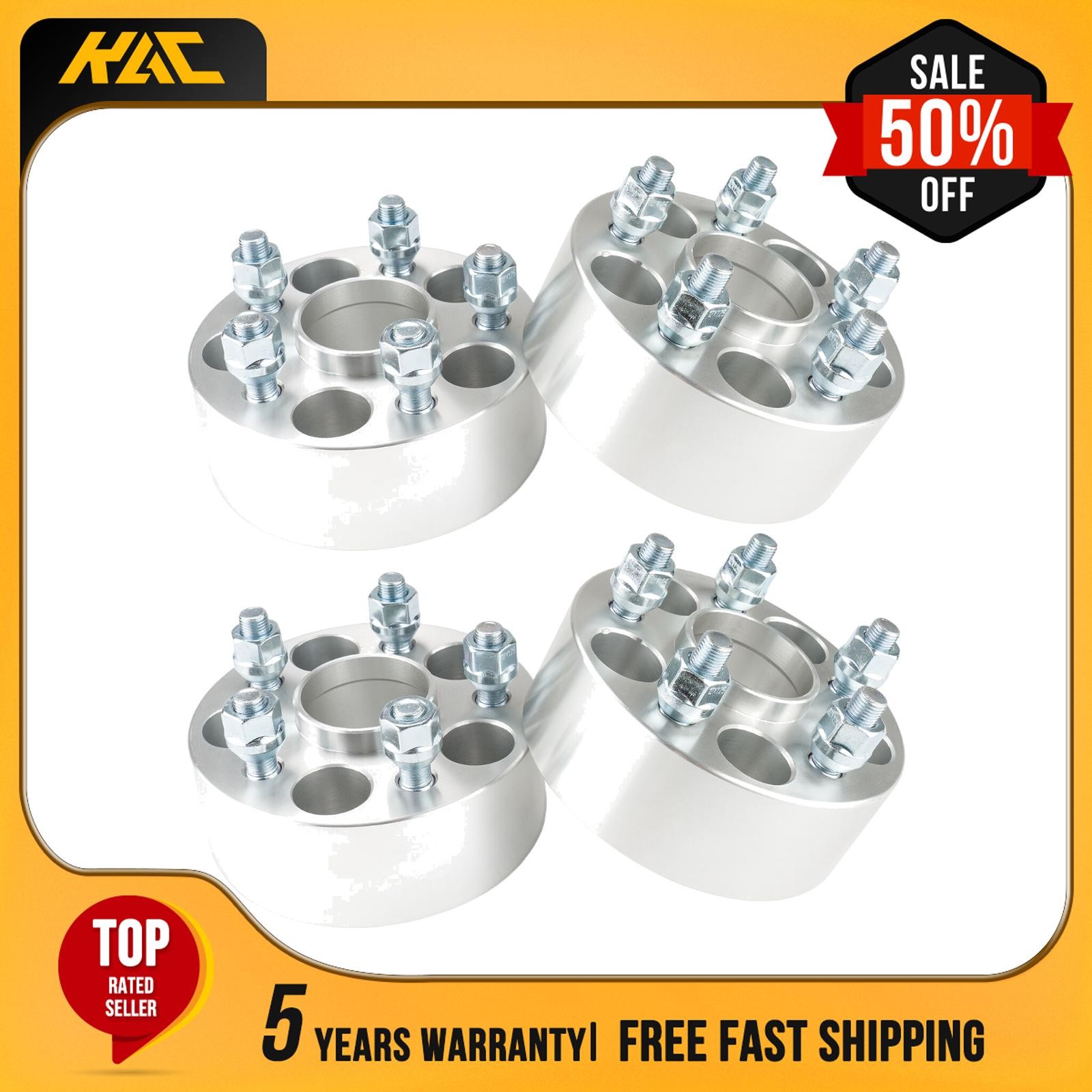 (4) 2" Wheel Spacers 5X100 For Subaru Impreza Outback BRZ Legacy Scion FR-S 86