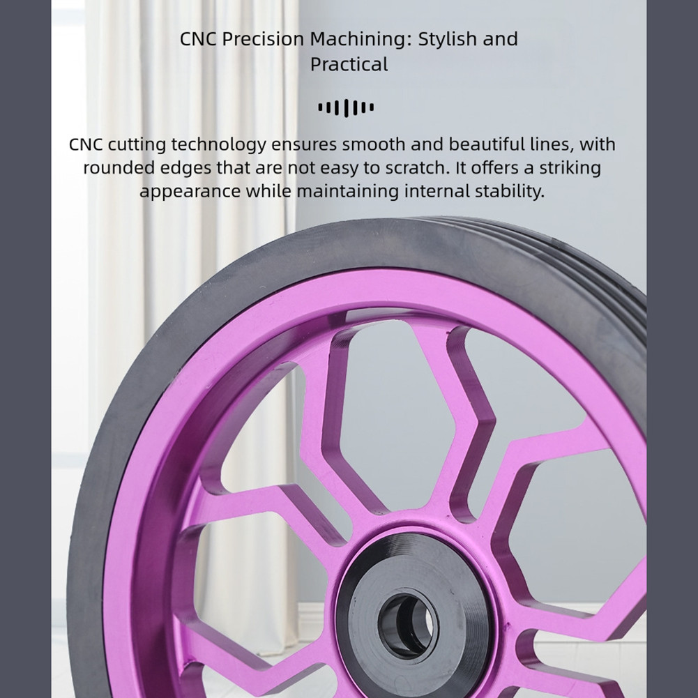80mm Folding Bike Easy Wheel with Built-in Bearing for Brompton For 3Sixty