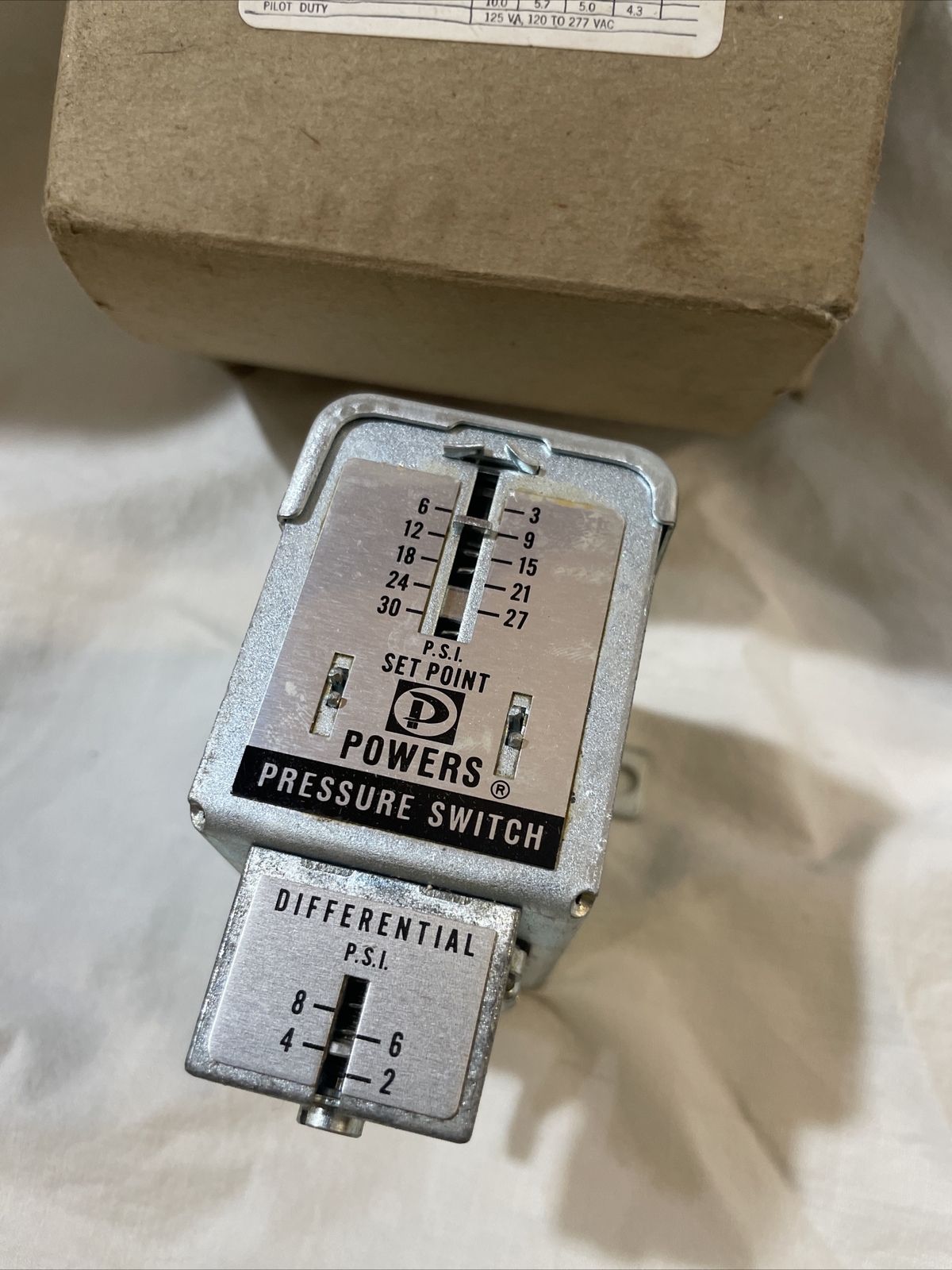 Powers 251-0001 Pressure Electric Switch