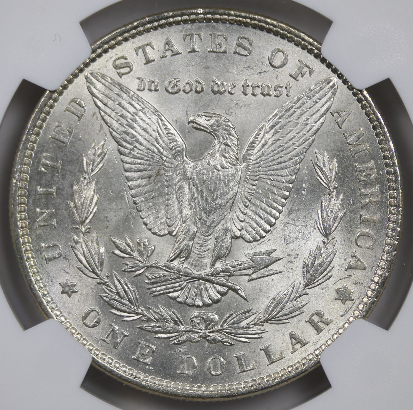 1887 Morgan Dollar $1 MS 63 NGC