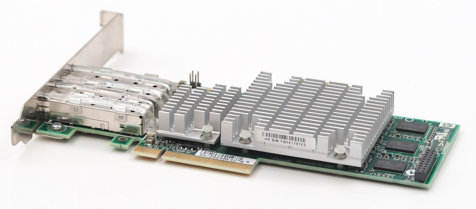 HP NC522SFP Dual-Port 10GbE SFP+ PCIe x8 Server Adapter Card P/N: 468349-001