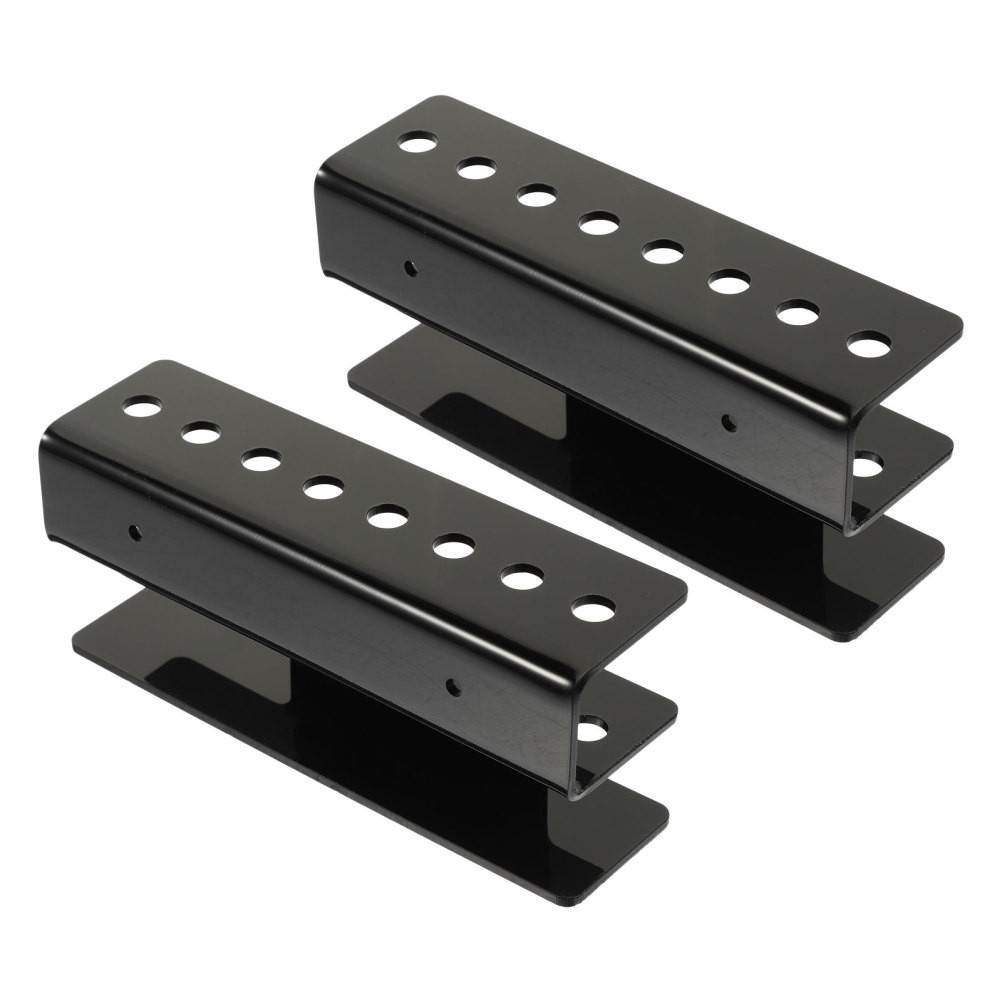 2Pcs Durable Black Acrylic Dart Wall Rack Space Saving Dart Storage
