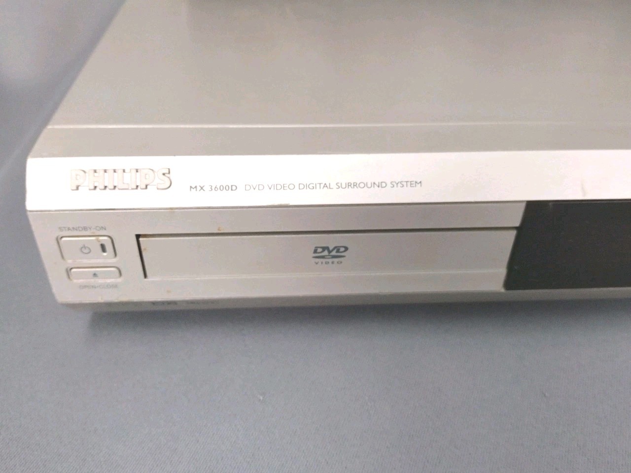 PhilipsMX3600D DVD Video Player Digital Amplifier Surround Sound System Tested