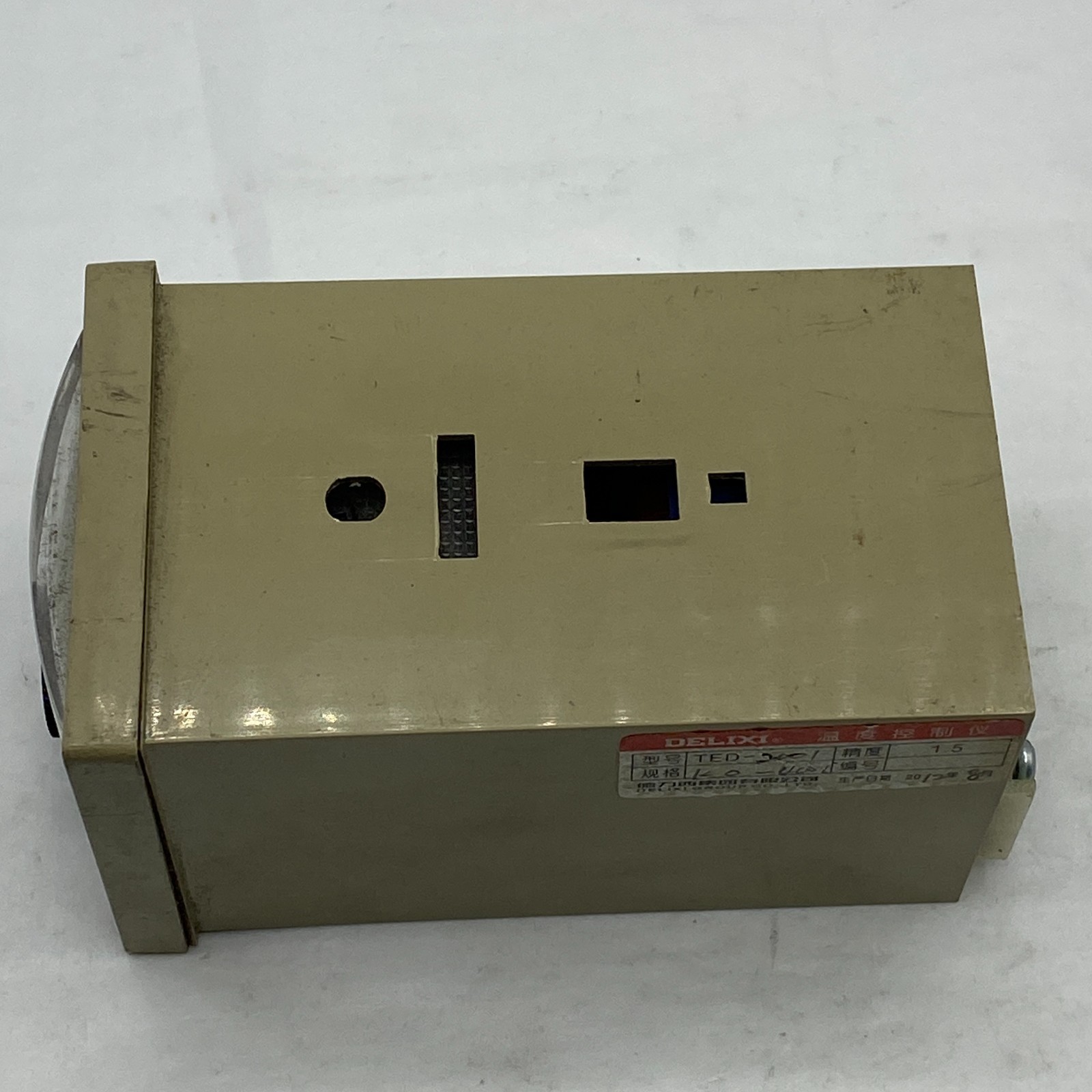 TED-2001 DELIXI Analog Temperature Controller 0-400°C K-Type Thermostat