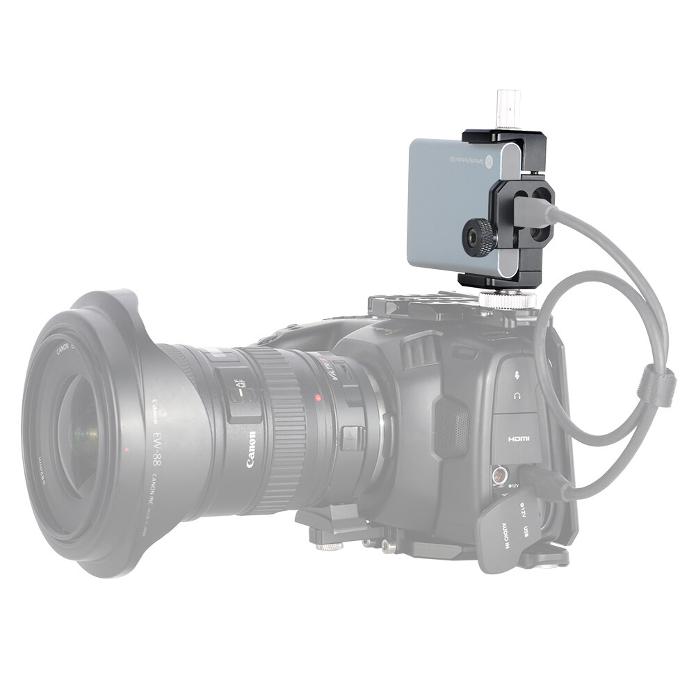 Niceyrig Camera Cellphone Holder SmartPhone Clamp Holder