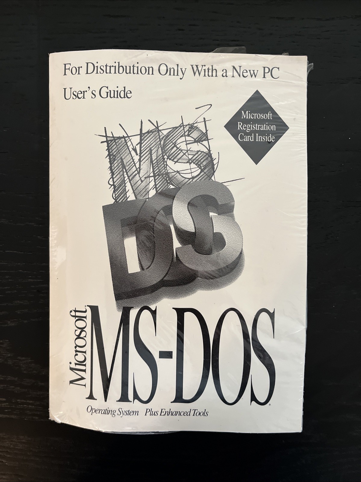 Microsoft MS DOS 6.22 w/COA and 3 1/2" Diskettes NEW UNOPENED SEALED