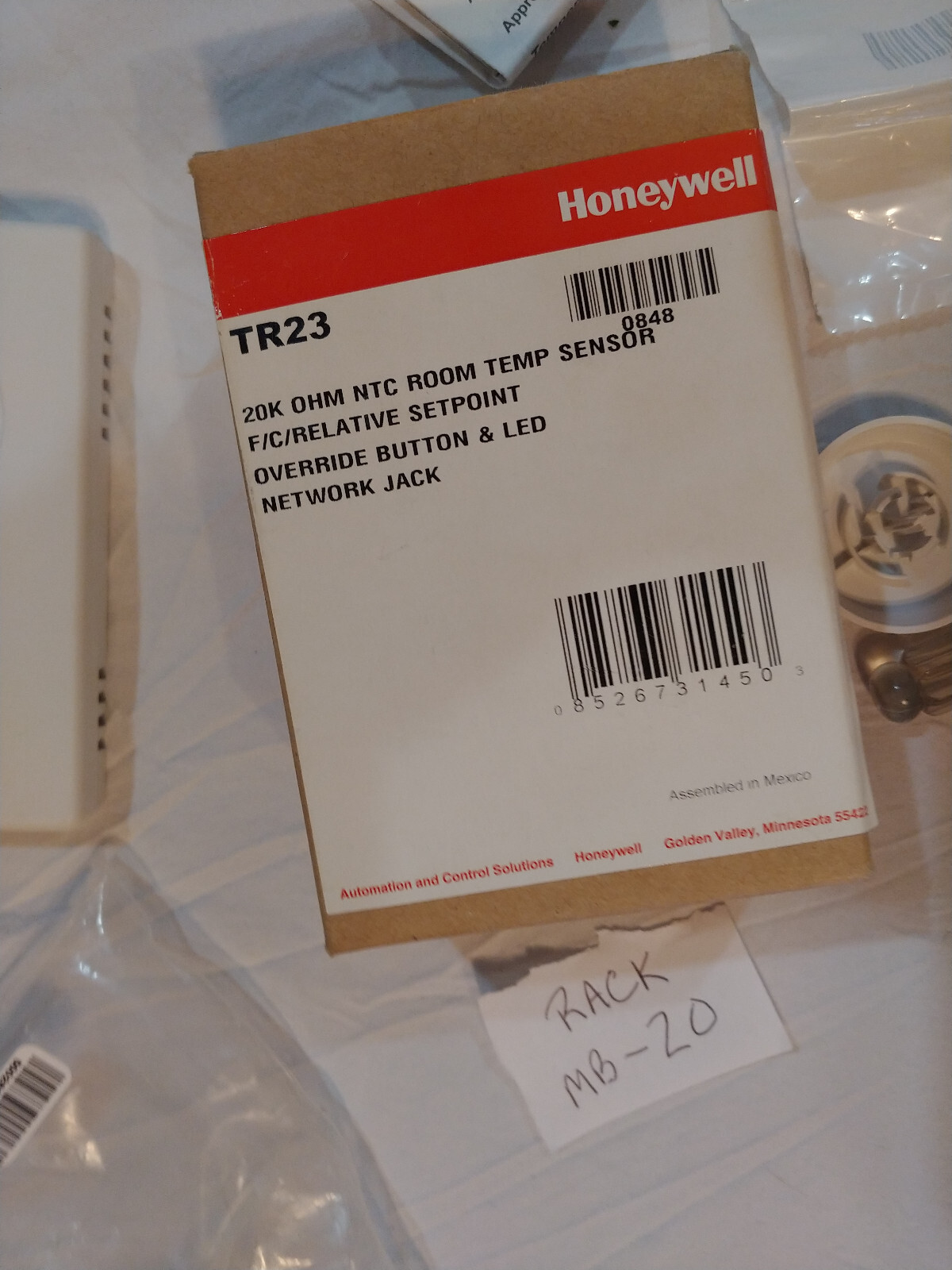 Temperature Sensor TR23 20k Type 2 Honeywell New