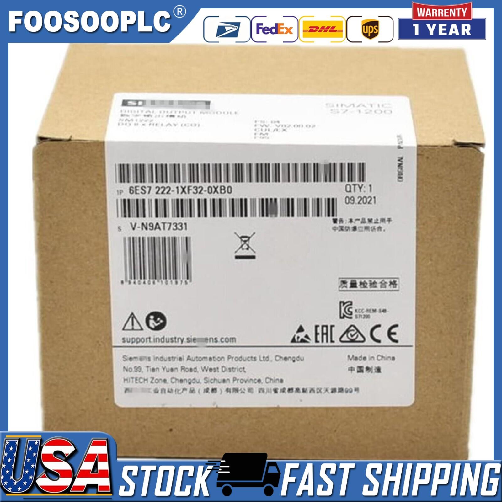 New Siemens 6ES7222-1XF32-0XB0 6ES7 222-1XF32-0XB0 S7-1200 Digital output SM1222