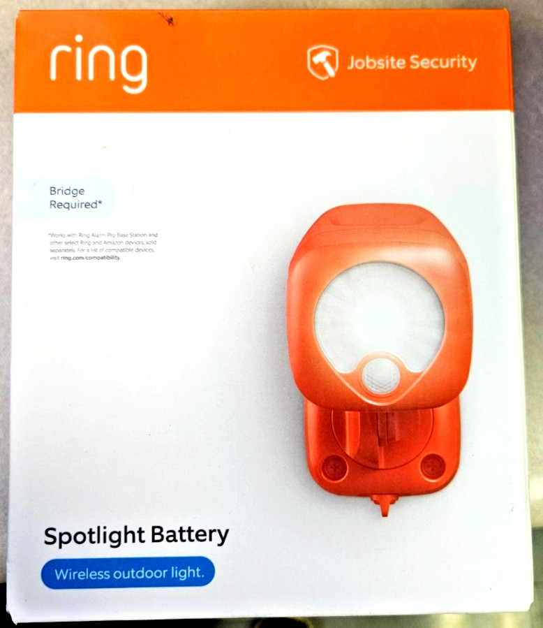Ring Jobsite Security Spotlight Battery B08S7QNYX8 Free Fast Shipping