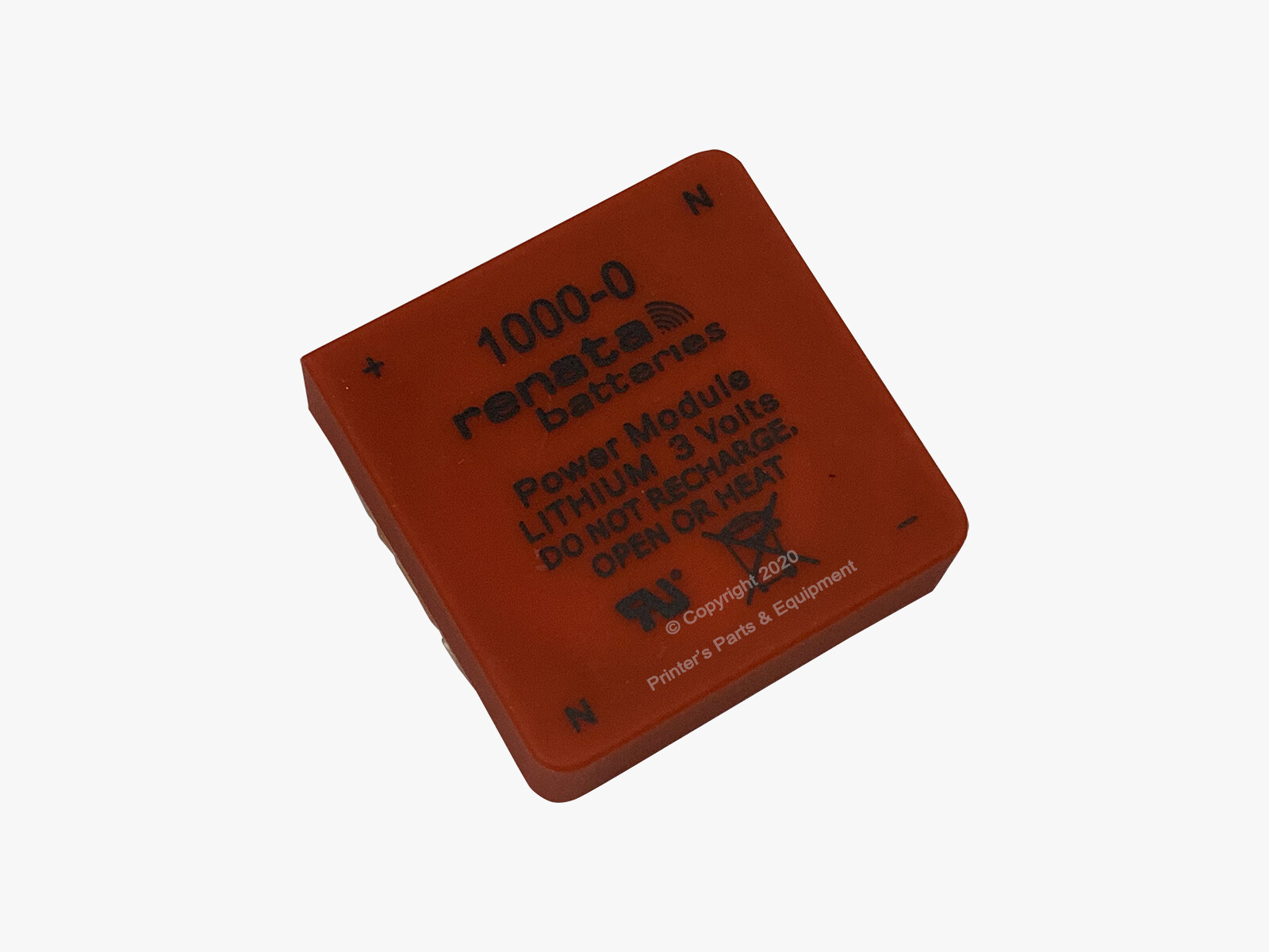 Renata Battery Lithium 3V for Heidelberg 1000-0 Boards Module Electrical