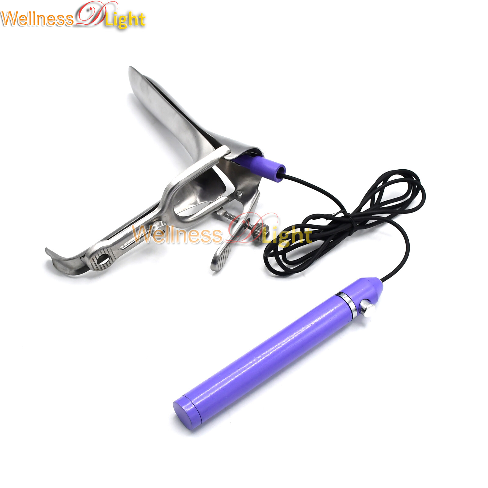 WDL Large Graves Vaginal Speculum With Light Purple Handle Gynecology Instrument
