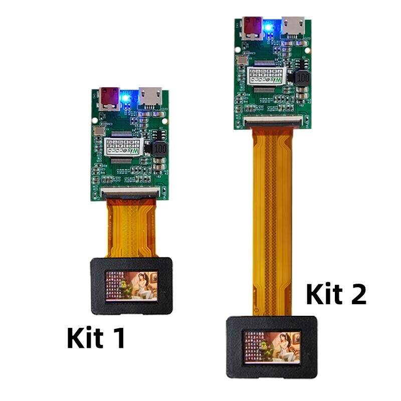 0.71 Inch 1920x1080 OLED Display DIY Project Screen With HDMI Driver Board Panel