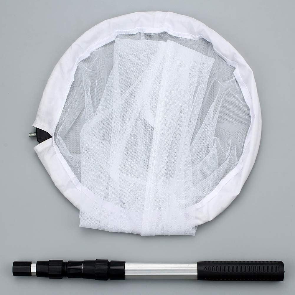 RESTCLOUD Large Insect and Butterfly Net with 14" Ring, 32" Net Depth, Extendabl