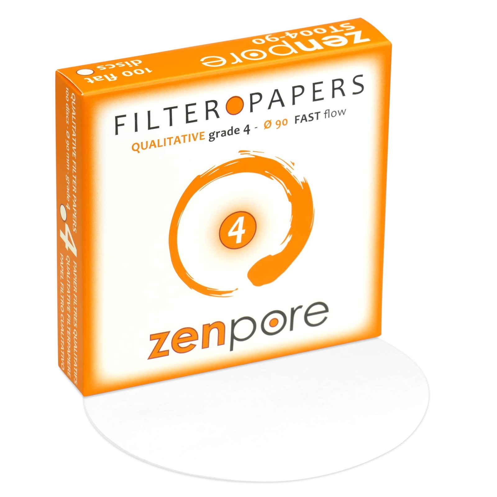 Qualitative Filter Paper 9 cm Lab Filter Paper for Chemistry, Standard Qualit...