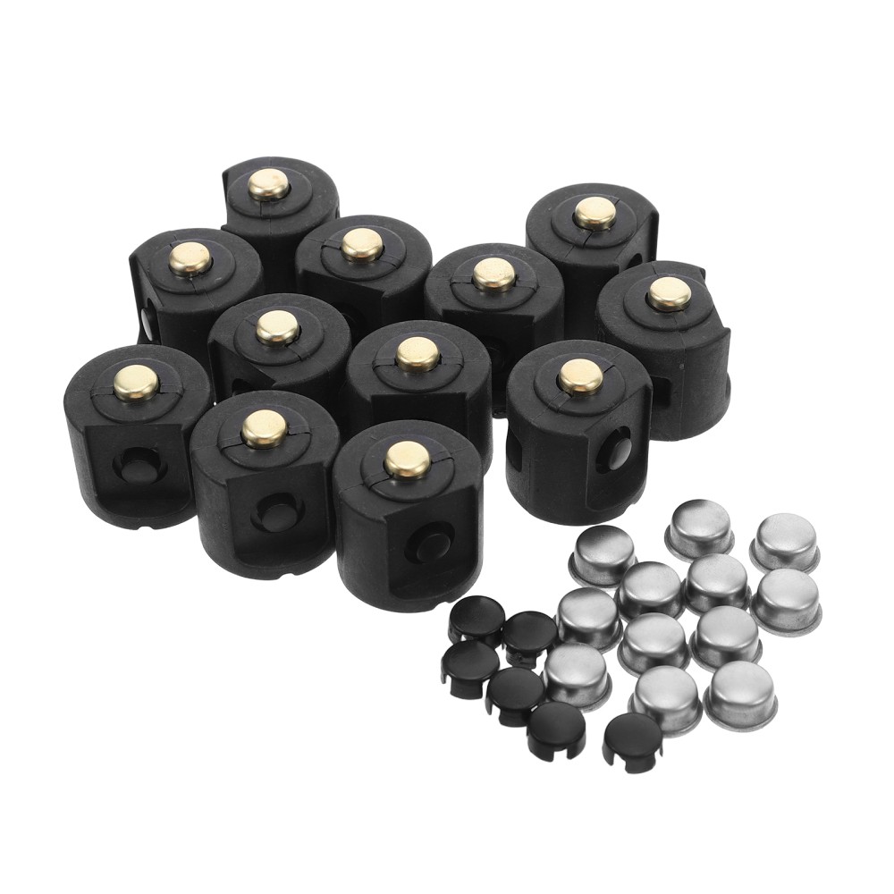 12 Sets Flashlight Accessories Boot Cover for Push Button Switch