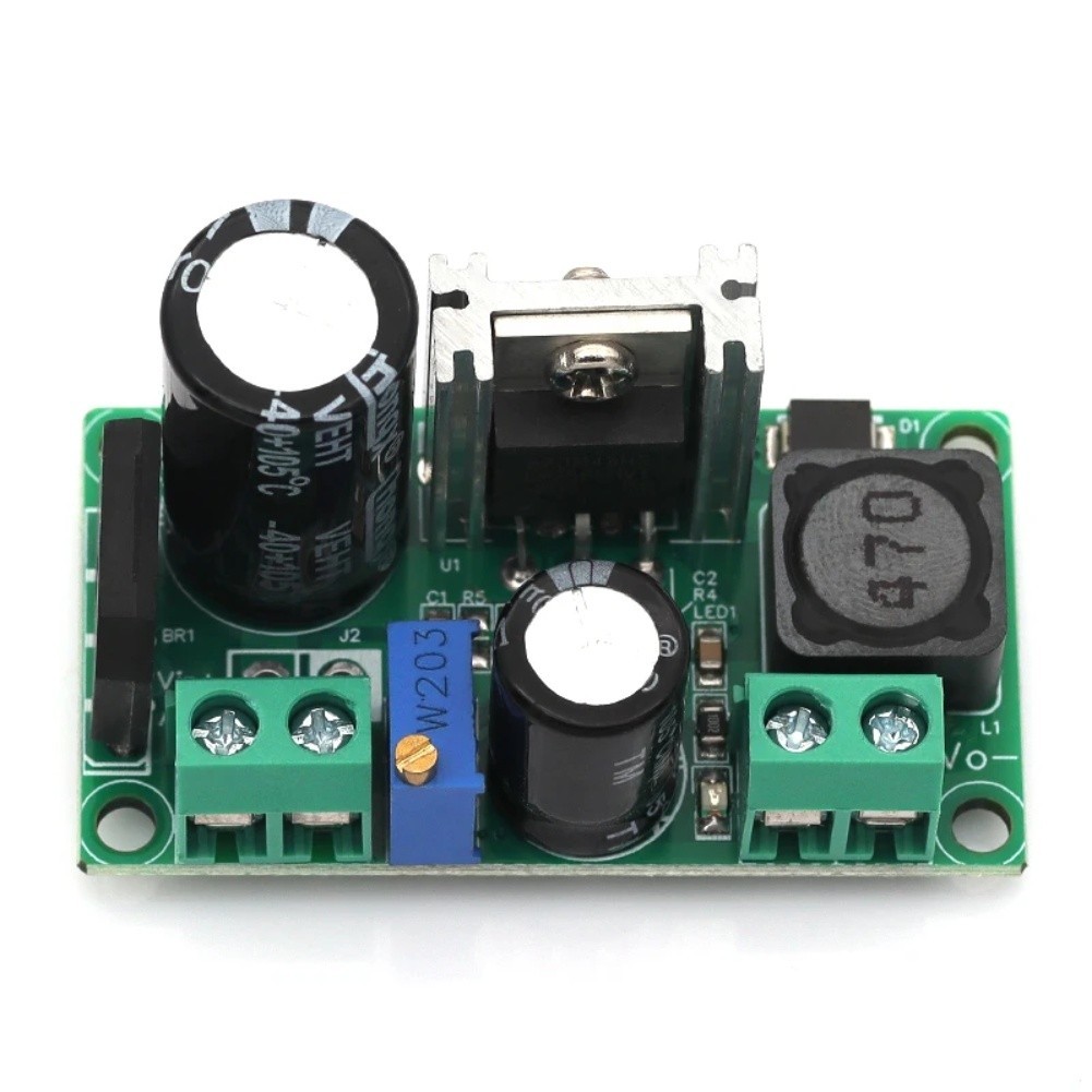 Adjustable Voltage Stepdown Power Supply Module AC DC Input 5V to 50V Range