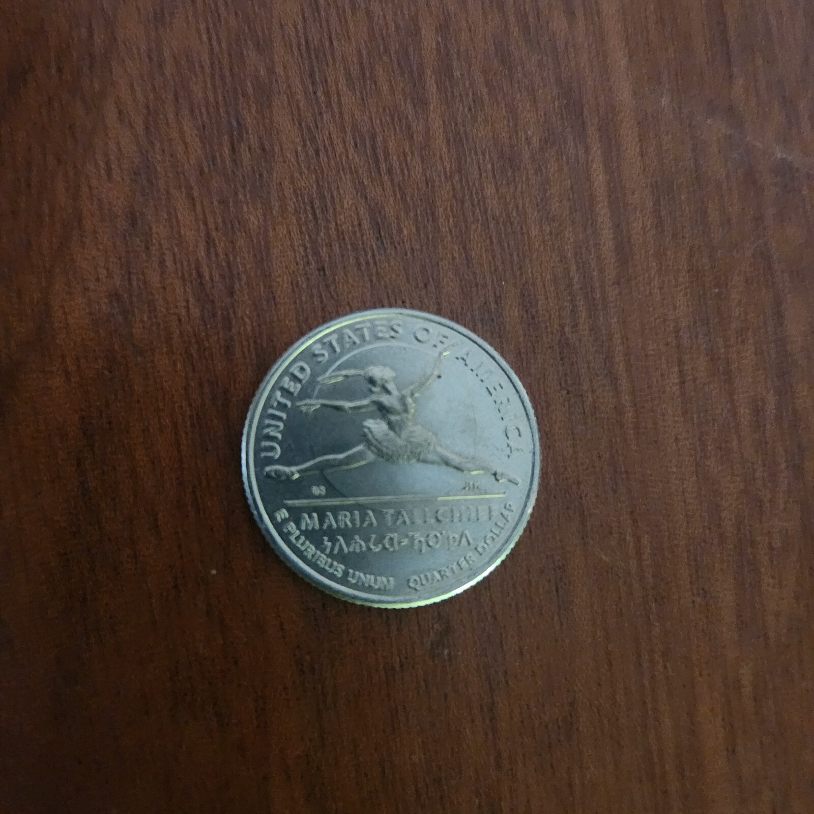 Maria TallChief Quarter, Large Die Chip