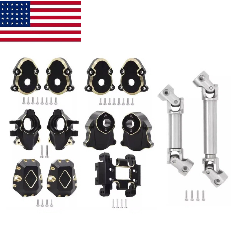 For 1/18 RC Redcat Ascent 18 Brass Steering Knuckle Drive Shaft Upgrade Parts US